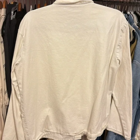 Vintage French Workwear Chore Jacket M - Picture 6 of 9